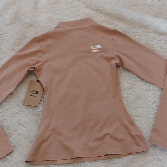 SKIMS / The Northface Ochre Women's Tan Long Sleeve Top - Picture 7 of 9